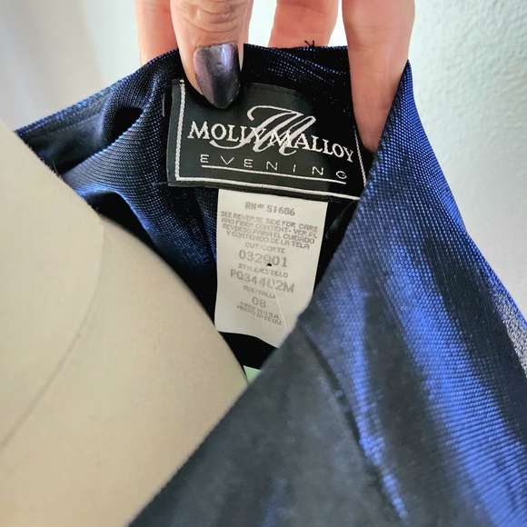 VINTAGE- 80s Evening/Cocktail Dress- Size 8 - Picture 5 of 5